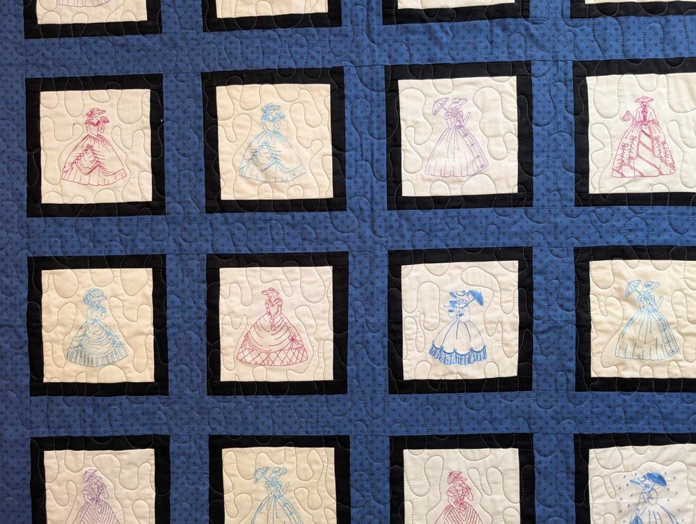 Souther Belles throw size quilt