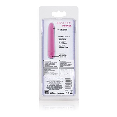 First Time Mini Vibe Waterproof 4.5 Inch Pink