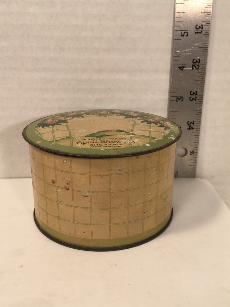 CHERAMY APRIL SHOWERS - Dusting Powder Empty Tin