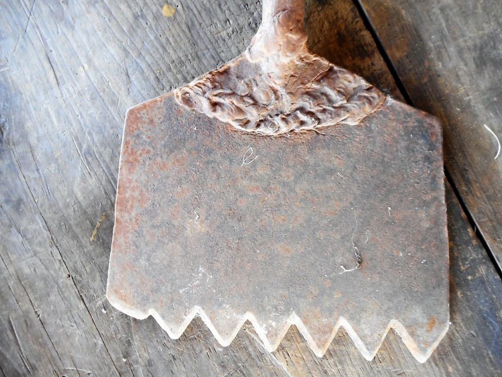 Primitive Tool Rustic Cabin Barn Farmhouse Decor Rusty Flea Market No handle