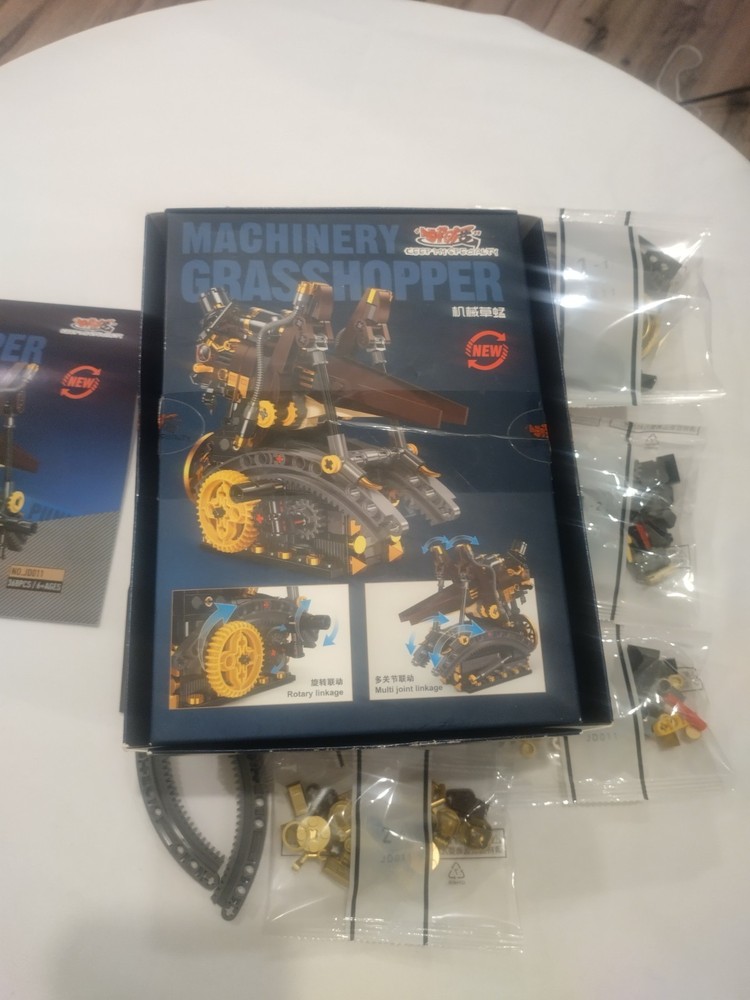 Small Angle - Machinery grasshopper | Set JD011