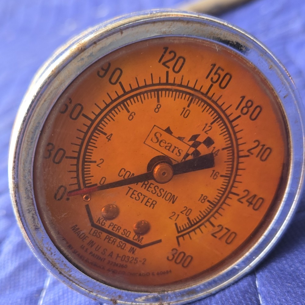 Sears Vintage Cylinder Compression Tester