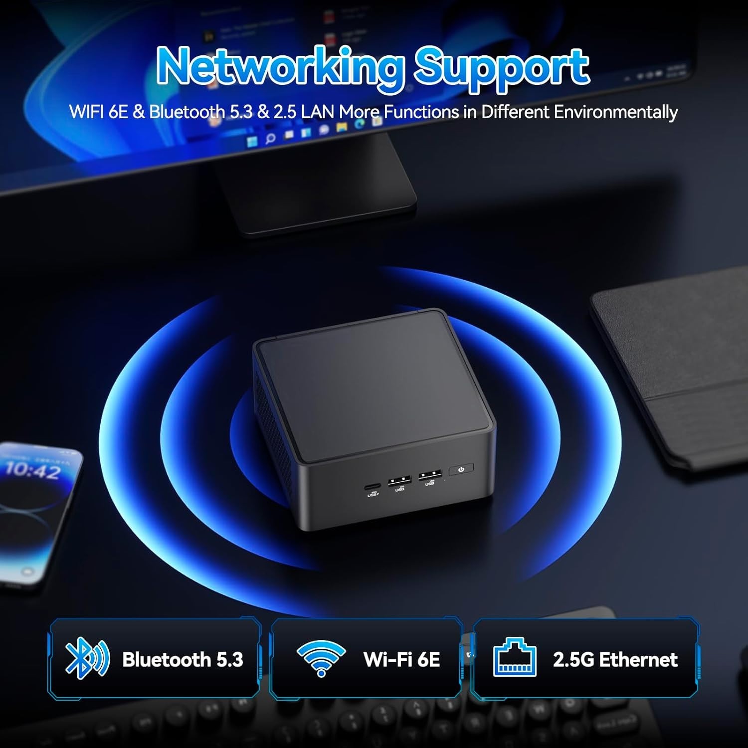 Asus RNUC14RVHV70000UI NUC 14 Pro Mini PC Intel Core Ultra 7