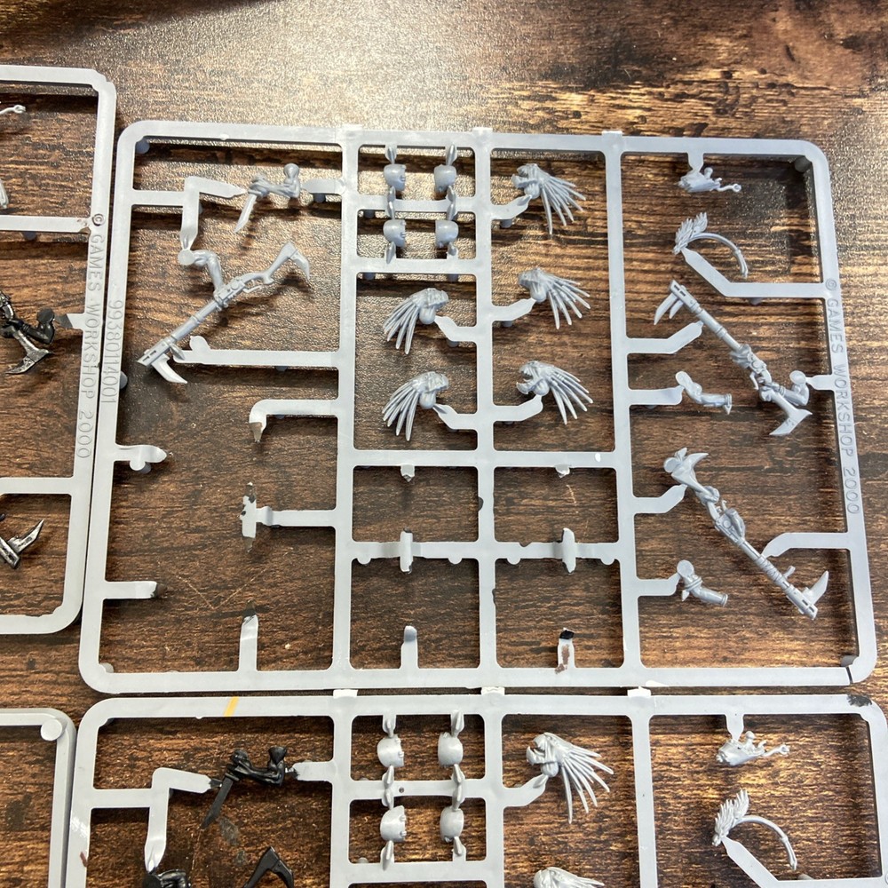Vintage 2000s Games Workshop Sprews,