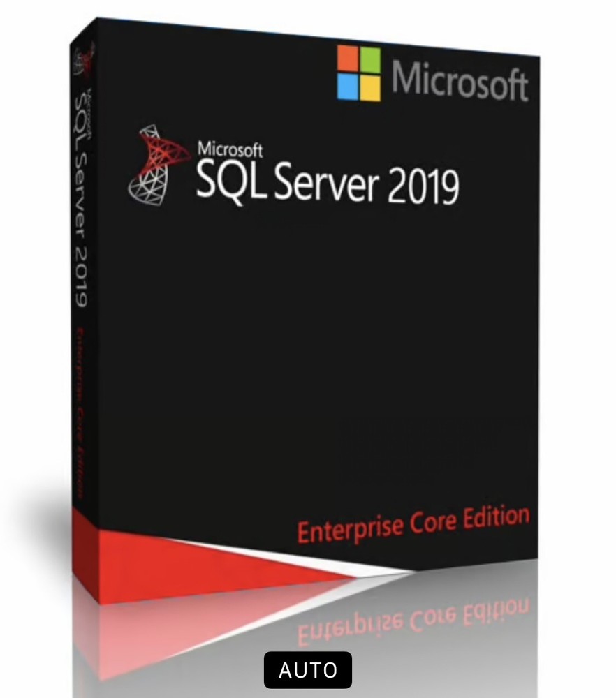 MS SQL Server 2019 Enterprise 16 Core Unlimited CALs | Genuine DVD + COA