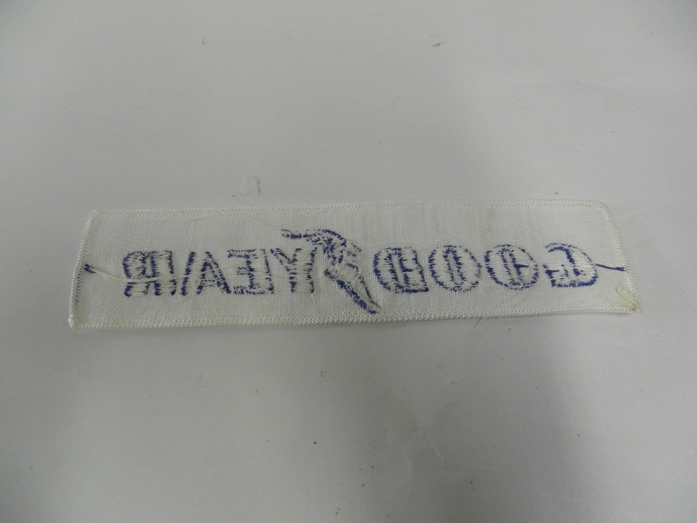 UNUSED Vintage Goodyear Tire Coat Jacket Patch (A3)