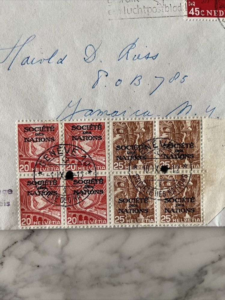 Stamps From Switzerland And Netherlands