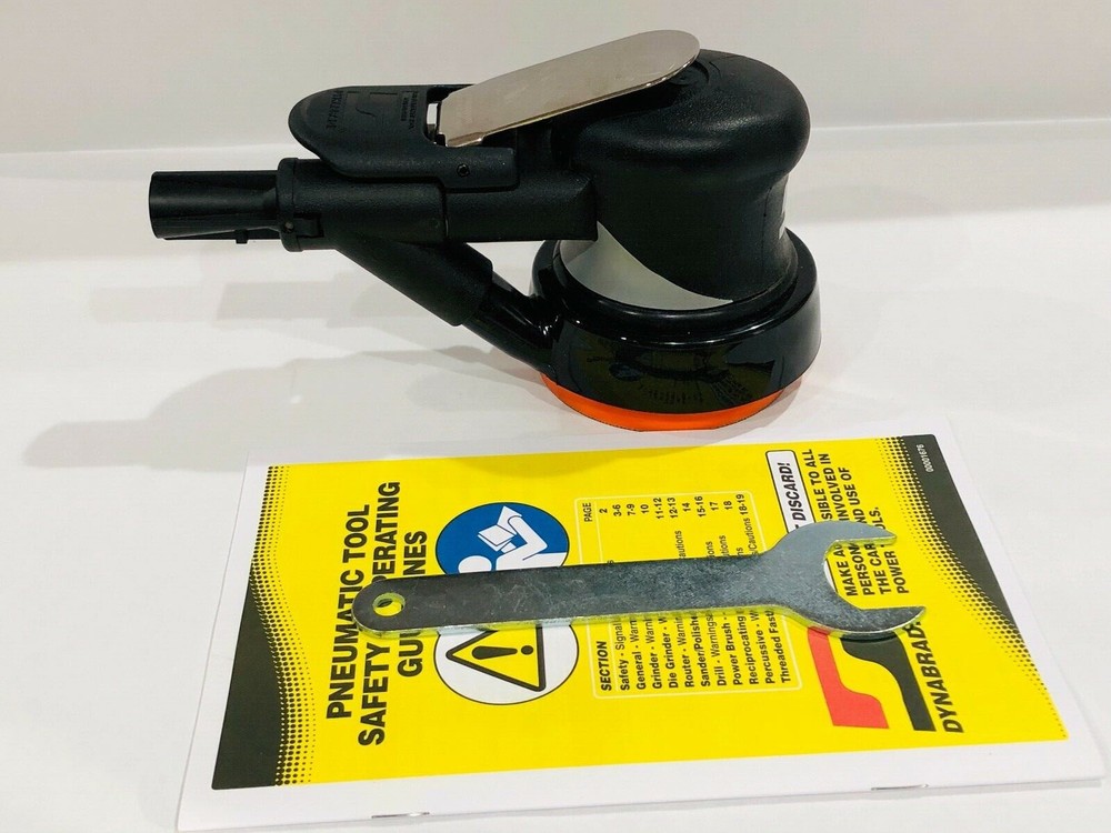 Dynabrade 3-1/2" Self-Generated Vacuum Dynorbital Supreme Random Orbital Sander