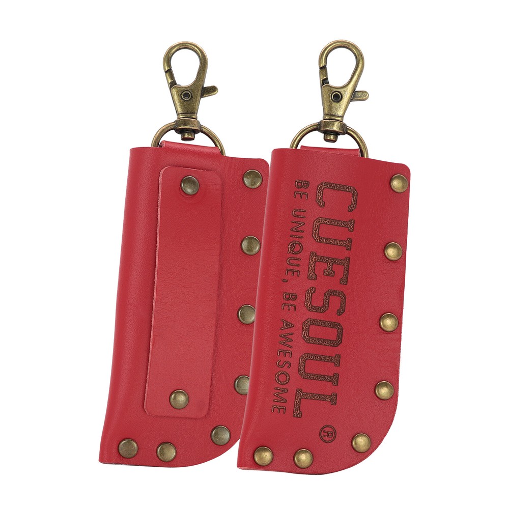 CUESOUL Leather Smart Dart Case,Portable Case(Case Only）-Red