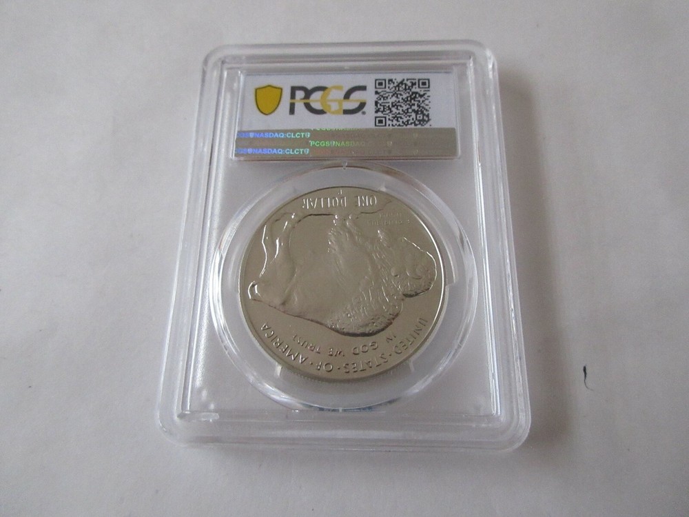 2001-P PCGS $1 Buffalo Silver P70DCAM