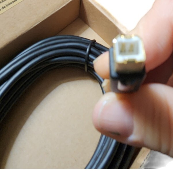 NEW Amazon Basics USB-A -USB-B2.0 16ft Black Cable for Printer/External Drives