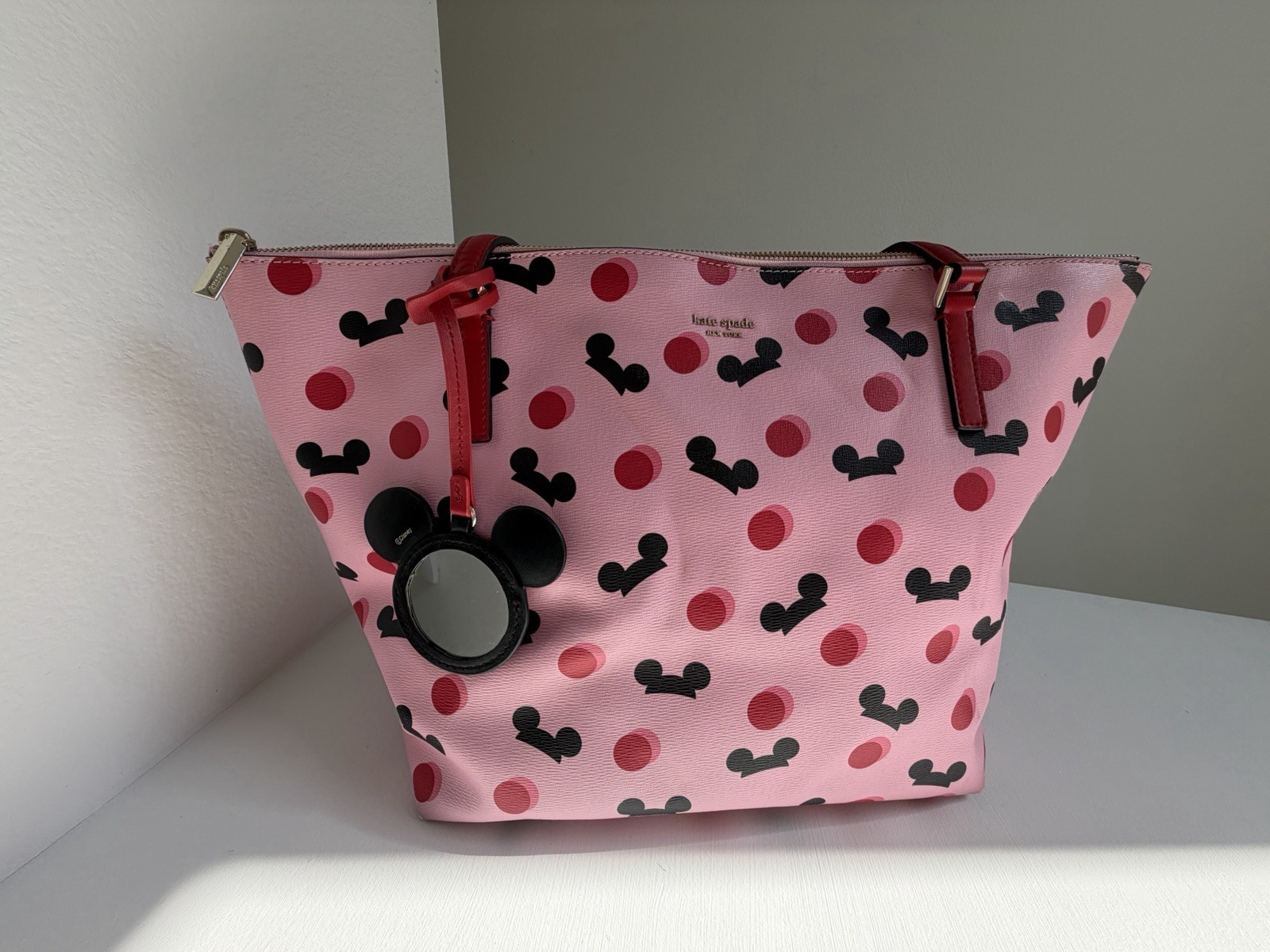 Kate Spade Mickey Mouse Ears Tote Bag
