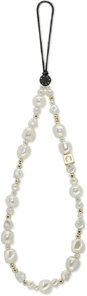 Heart & Bow Phone Wrist Strap - No Stone Charm