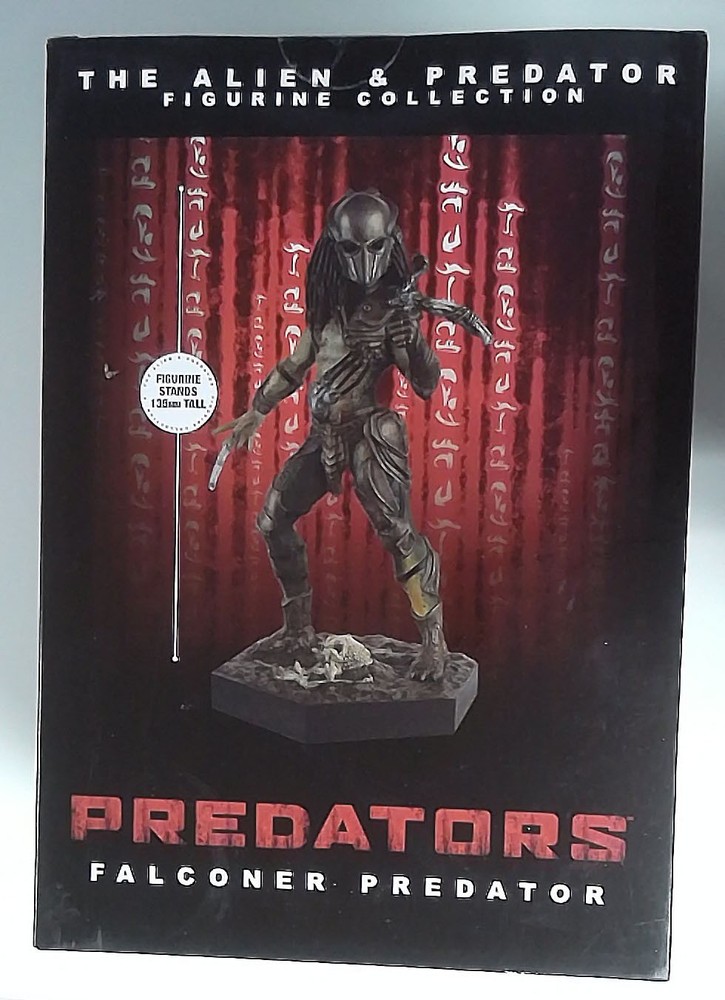 2017 Eaglemoss Alien & Predator Figurine Collection Falconer Predator New NIB
