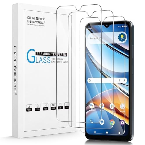 (3 Pack) Tempered Glass Screen Protector Compatible for Cricket Icon 2026 /