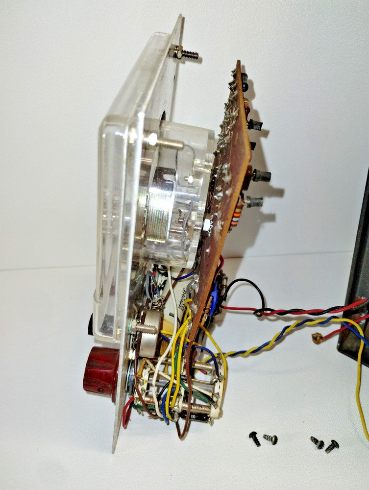 DeVry Institute Of Technology Transistorized Meter, Needs Restoration, Complete.