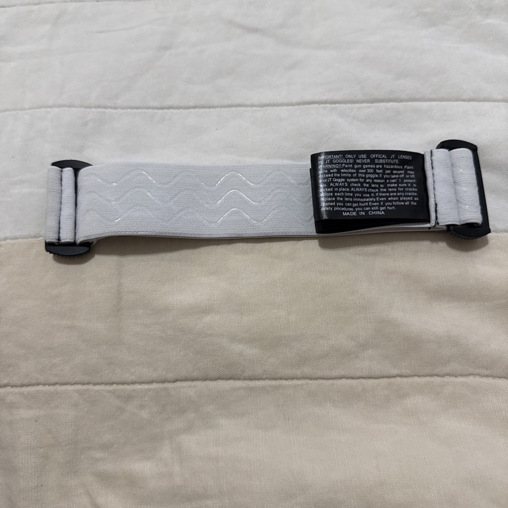 JT SE Woven Spectra Replacement Goggle Strap Proflex Mask pure white