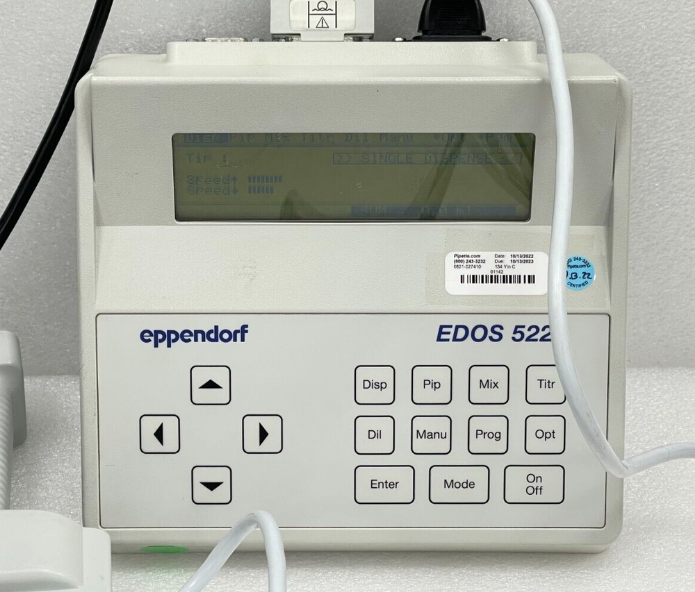 Eppendorf EDOS 5222 Electronic Dispensing System - Good Condition !!!
