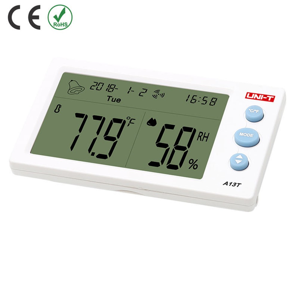 UNI-T A13T Digital hygrometer Temperature/Humidity Electronic Recorder ℃/℉