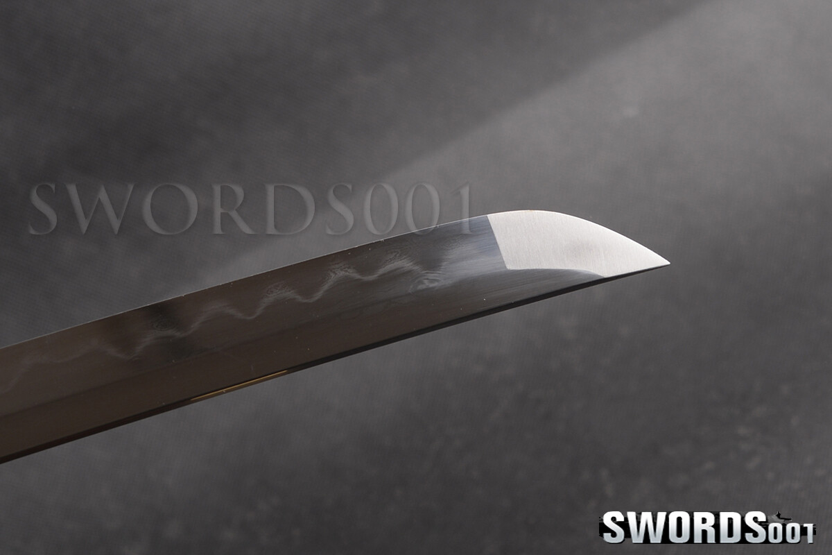 Rosewood Shirasaya Japanese Samurai Sword Katana Clay Tempered T10 Carbon Steel