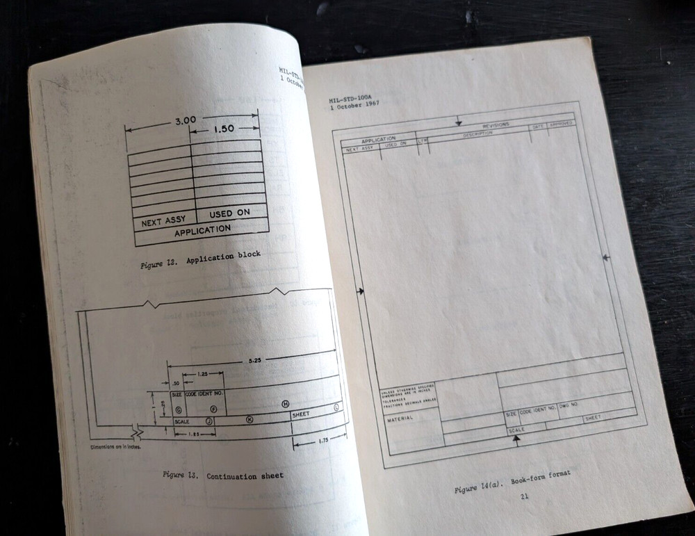 1967 Military Standard Engineering Drawing Practices