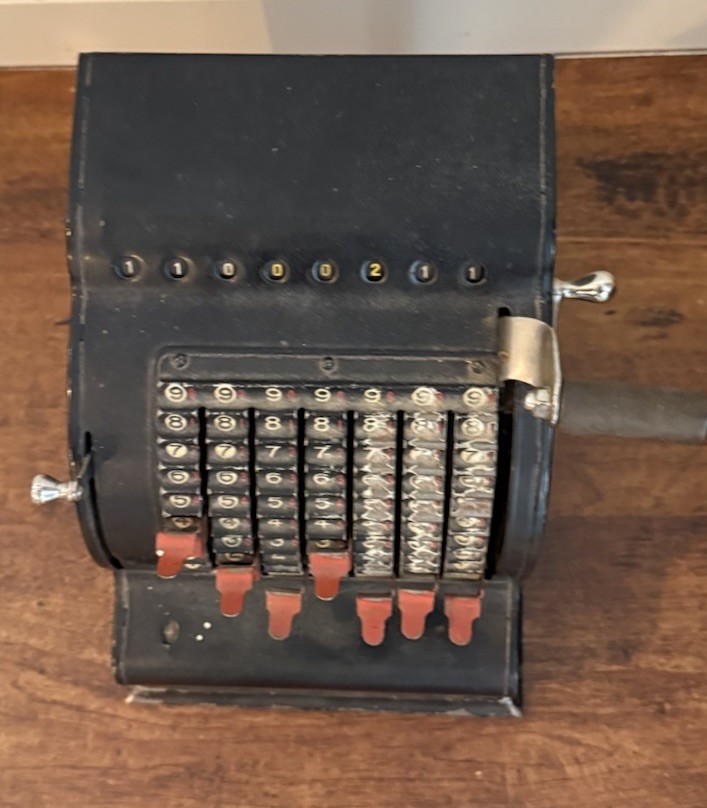 American Adding Machine Model 5 Vintage Payroll USA