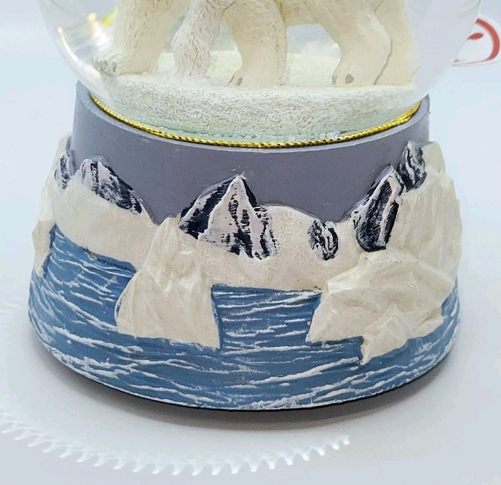 Polar Bear Holiday Snow Globe