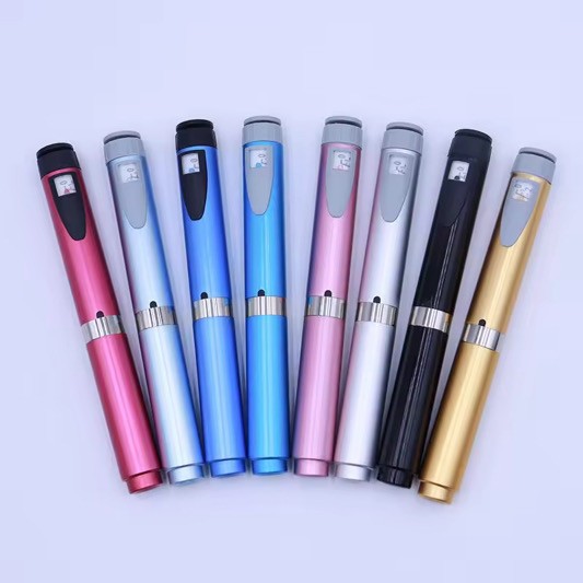 60iu Metal V2 Reusable Magic Peptide Pen Starter Kit With 5 Cartridges