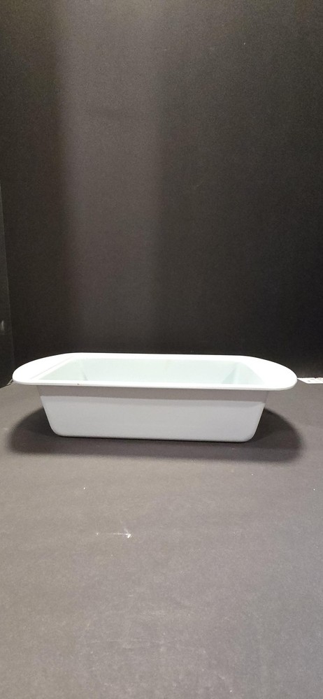 Wilton White Nonstick Steel Loaf Pan Rectangular Textured Bottom Bread Bakeware