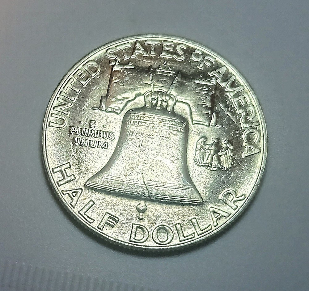 Franklin 1963 D Half Dollar MS FBL Uncirculated Silver