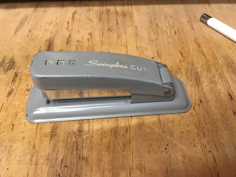 Swingline Stapler; Cub, Grey