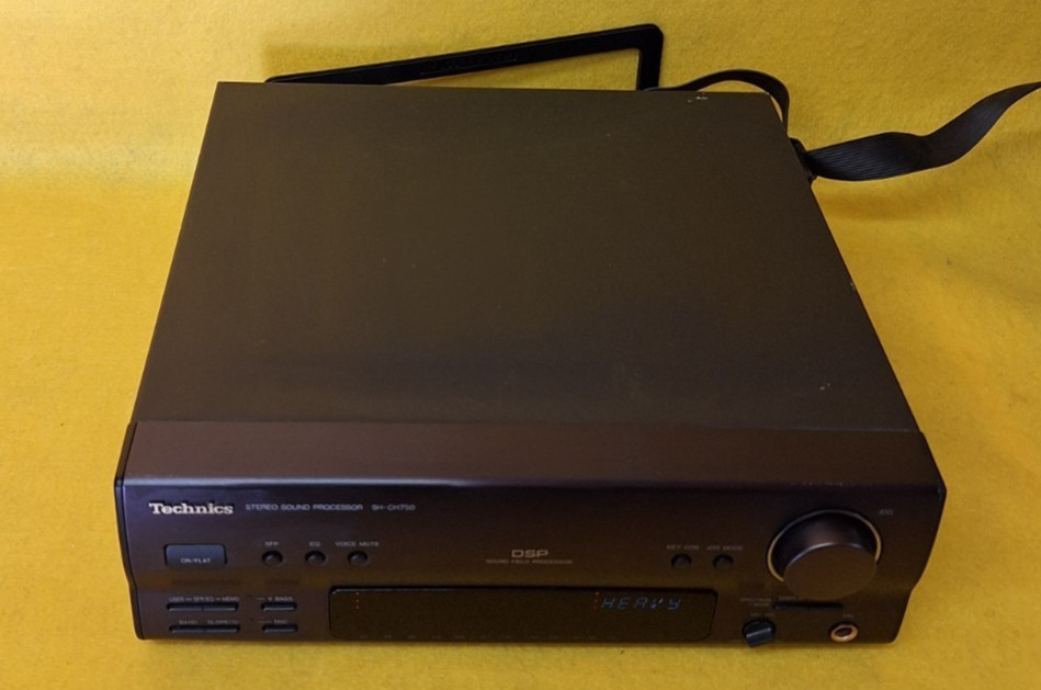 Technics SH-CH750 Stereo Sound Processor DSP Sound Field Processing unit Working