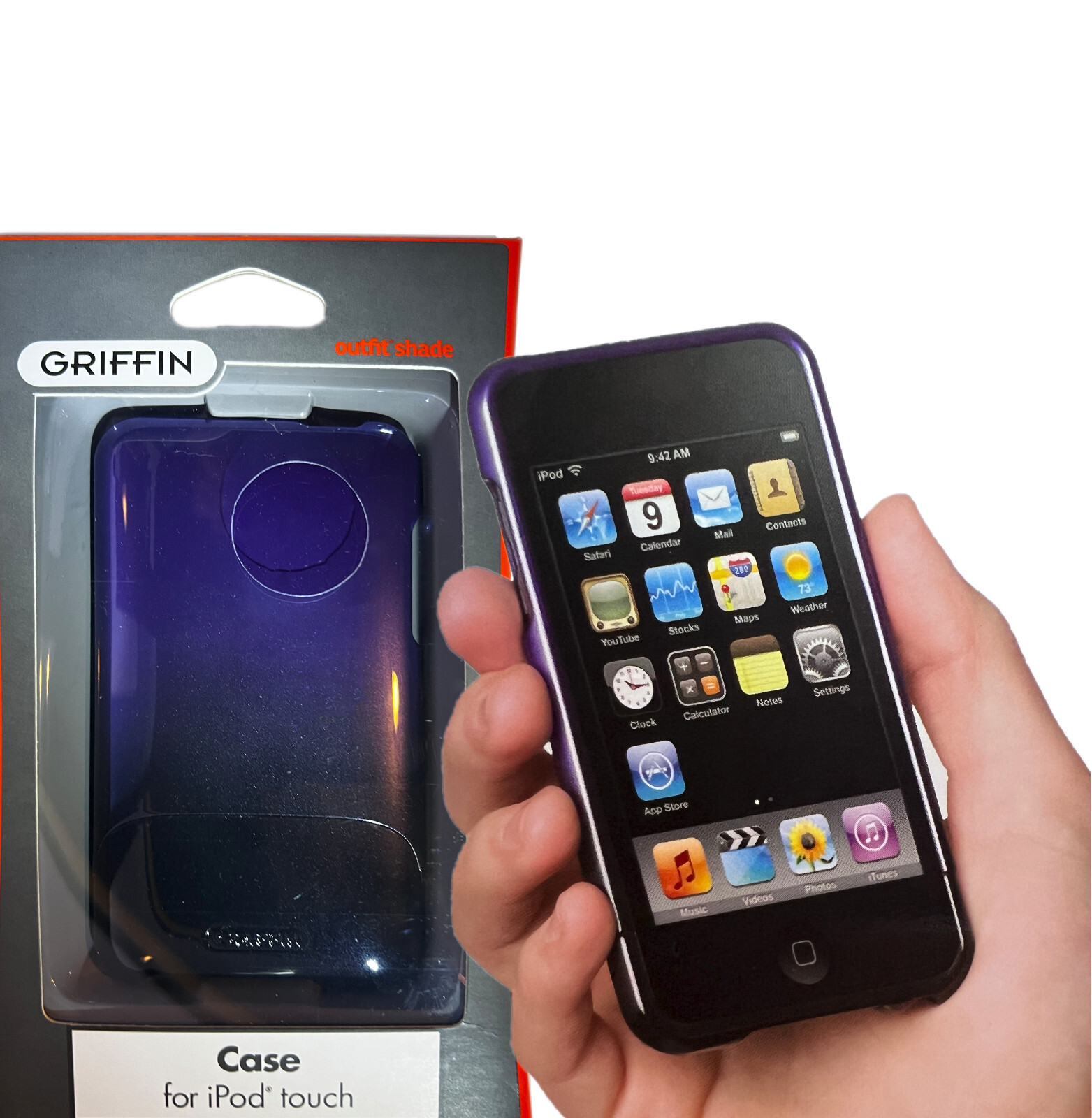 Outfit Hard Shell Protective Cover Hard Case For Apple iPod Touch 2nd 3rd Gen