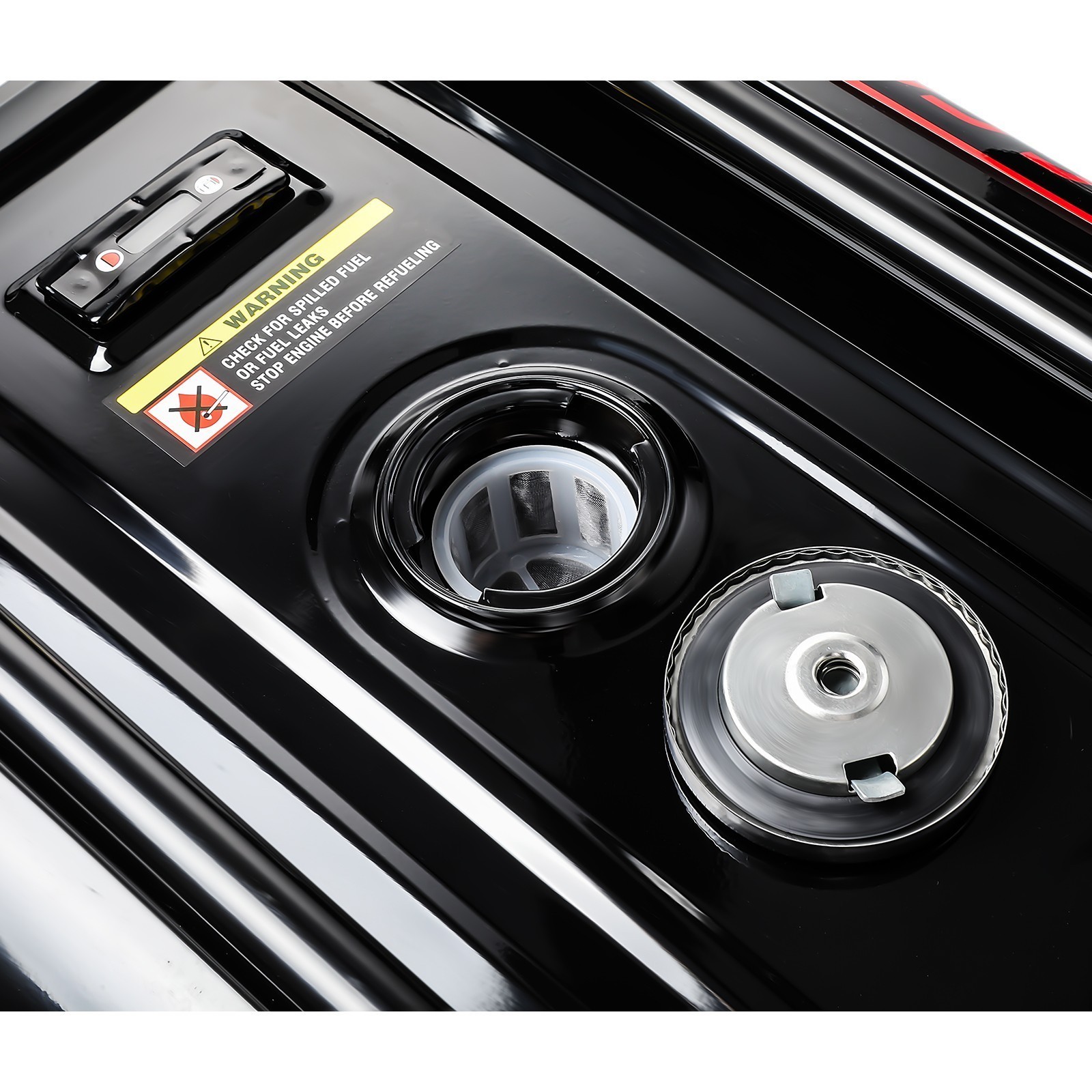 5000W Portable Inverter Generator Gas Powered Electric Start For Home Backup