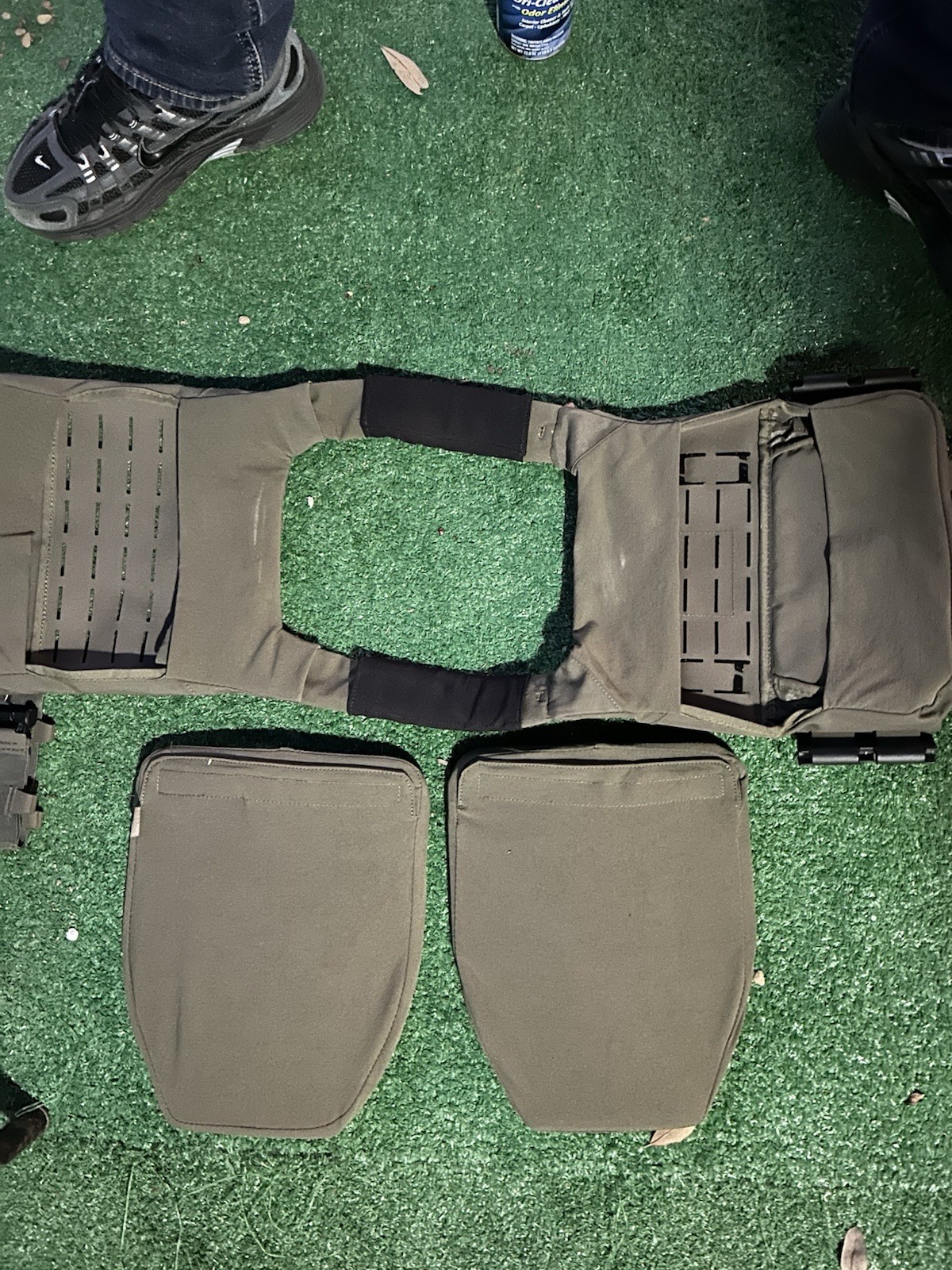 Otte Gear Slick Plate Carrier Ranger Green Size Medium With Extras TREX ARMS