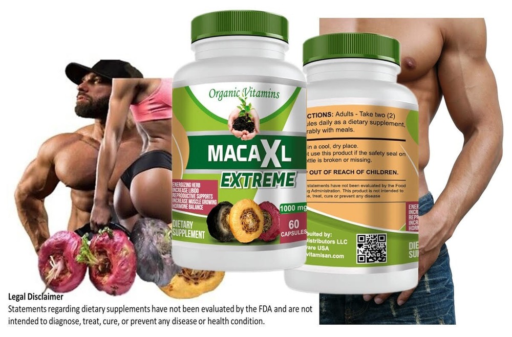 MACA ROOT 1000 MG POTENCY SUPPORT POWER ENERGY PILLS PERFORMANCE