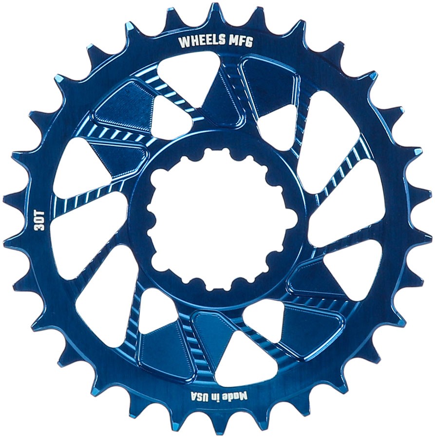 3-Bolt Direct Mount T-Type Chain Compatible Chainring - Wheels Manufacturing