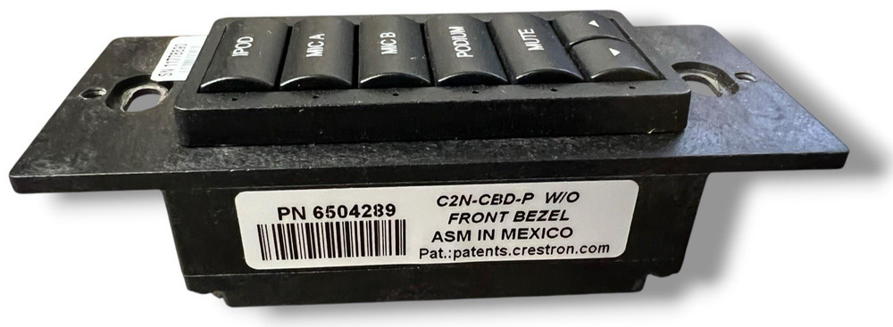 Crestron C2N-CBD-P Control Module C2N-CBD-P - TESTED + NO FRONT BEZEL!!