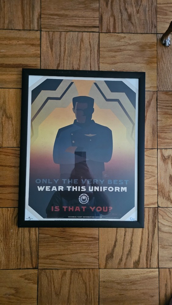 BATTLESTAR GALACTIA SCI-FI CHANNEL REBOOT POSTER