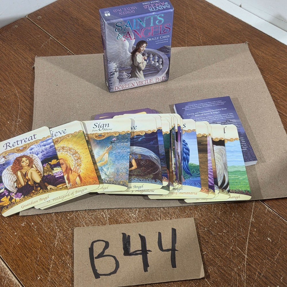 Saints & Angels Oracle Cards Doreen Virtue Complete