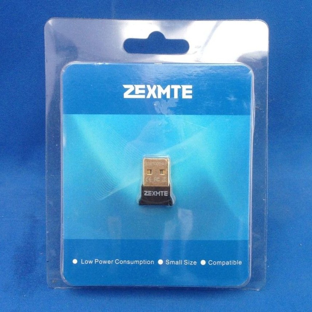 Zexmte Bluetooth USB Adapter for PC, Bluetooth Adapter Wireless Dongle 4.0 -New
