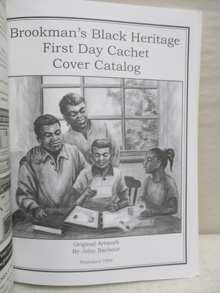 Brookman Black Heritage First Day Cachet Cover Catalog 1st Edition Softcover