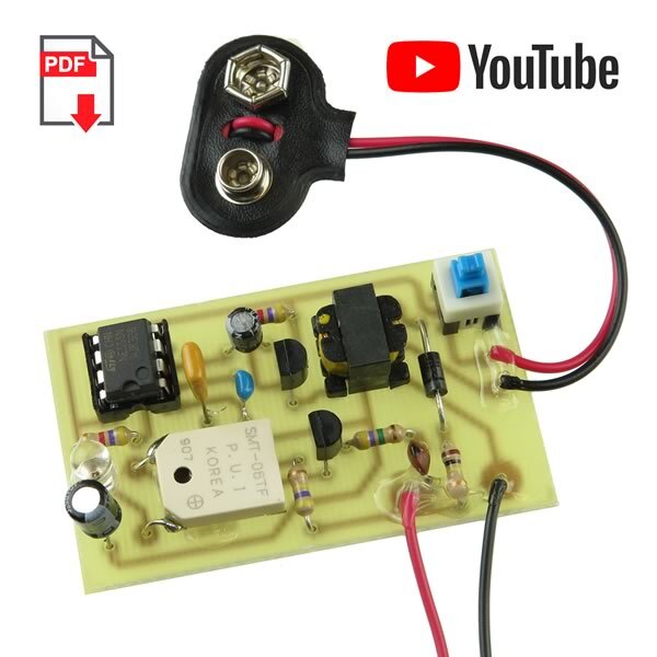 C8600ASB ^ Assembled Geiger Counter Board