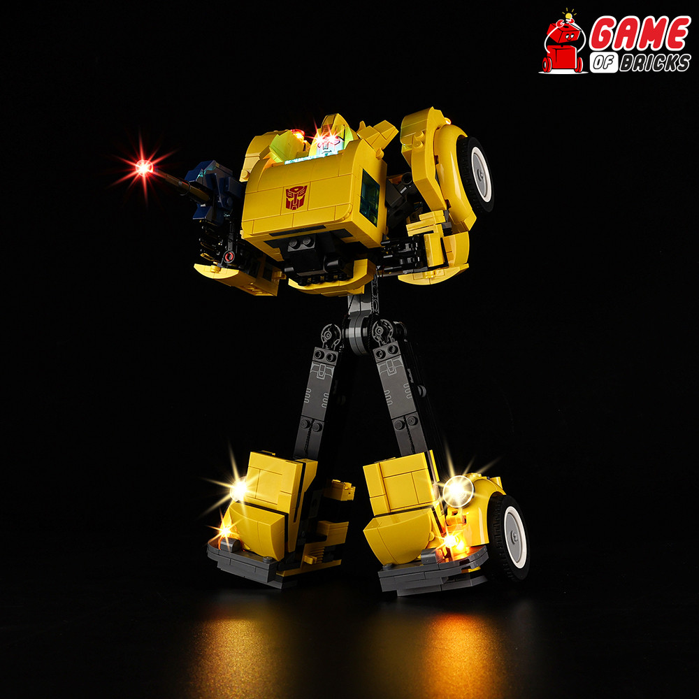 LED Light Kit for Bumblebee - Compatible with LEGO® 10338 set