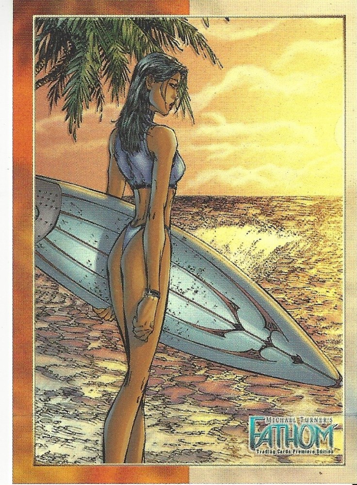 Michael Turner's Fathom Rainbow Chrome Card C2 Dynamic Forces Chase Subset