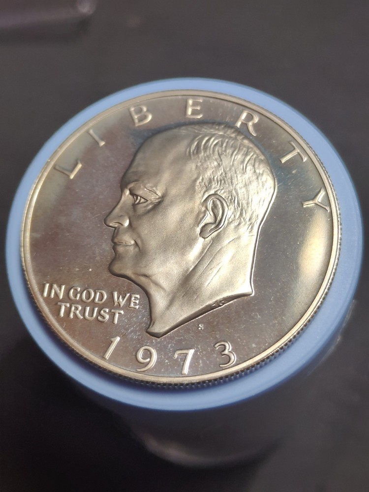 1973 S Proof Clad Eisenhower Dollar #945