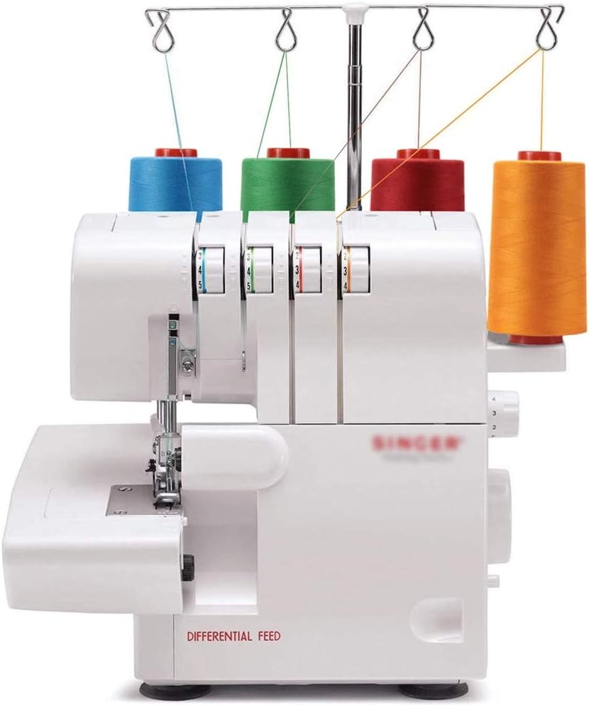 4-Pack Large Cones 5500Y All Purpose Spun Polyester 40S/2 Thread for Serger