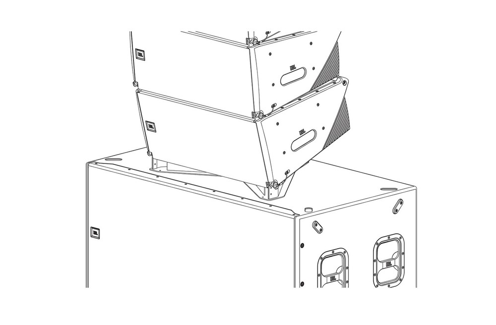 JBL SRX910LA BP Base Plate for SRX910LA Line Array Column Speaker