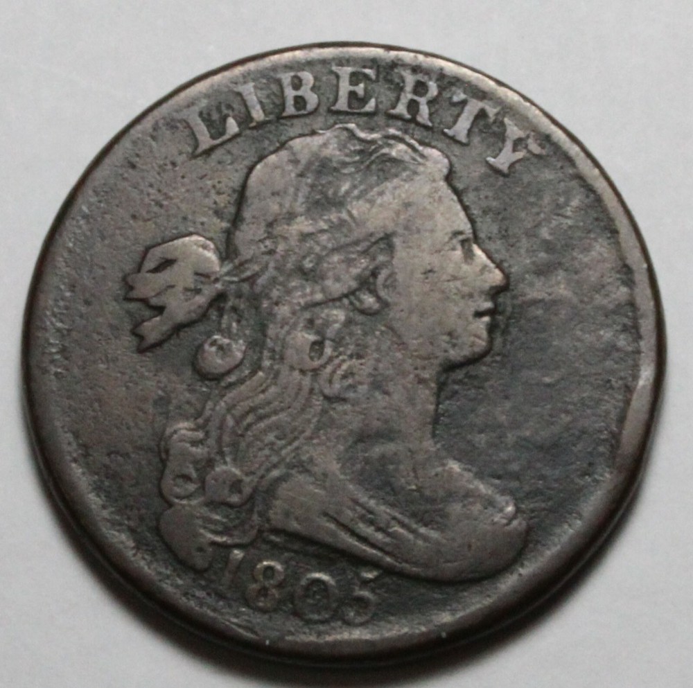 1805 Large Cent LW887