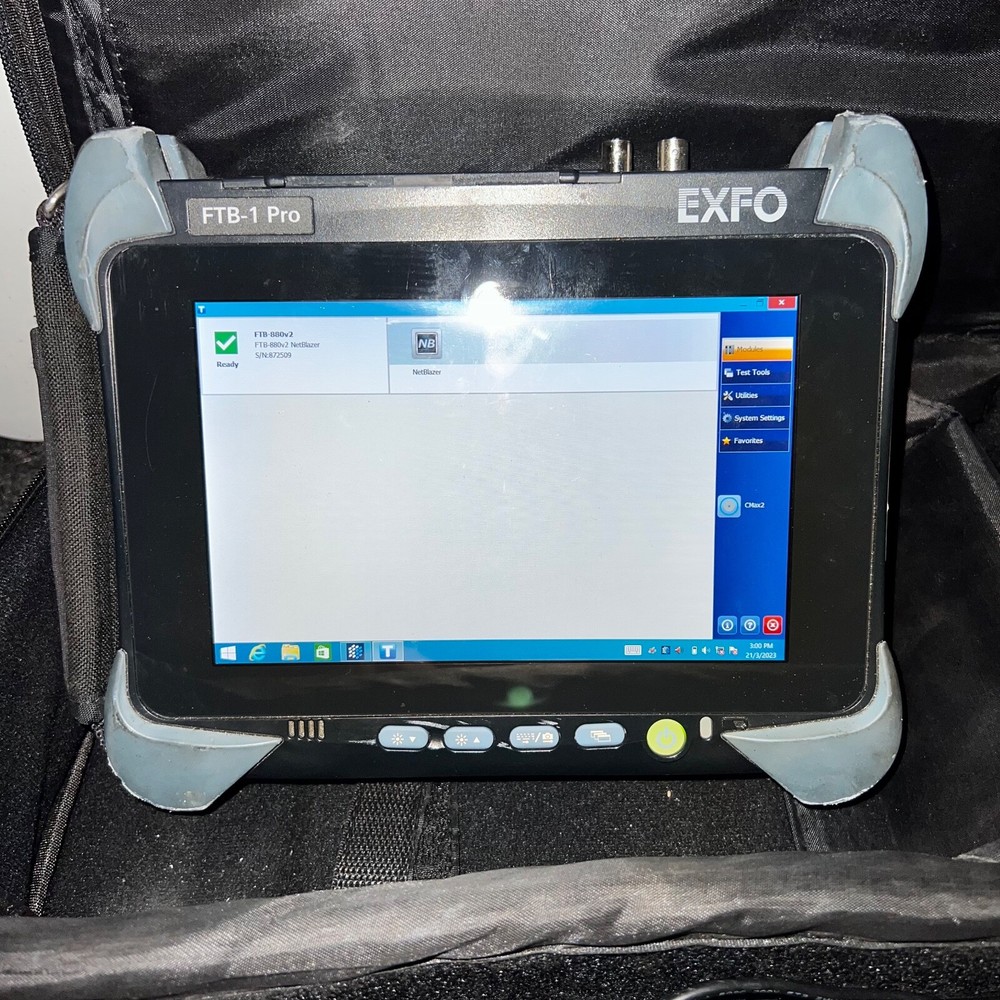 EXFO FTB-PRO FTB-880V2 10G LAN WAN Analyzer Kit